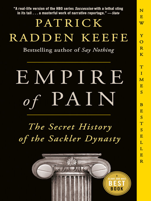 Title details for Empire of Pain by Patrick Radden Keefe - Wait list